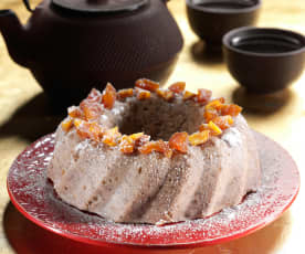 Steamed Red Bean Rice Cake