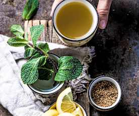 Tisana menta, anice e limone