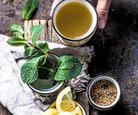 Tisana menta, anice e limone