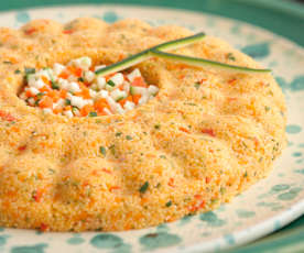 Cuscús con vegetales