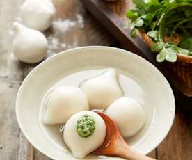 荠菜鲜肉汤圆