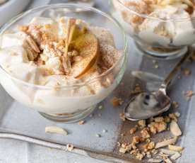 Apfel mit Vanille-Espuma