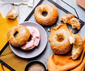 Bagel en 3 ingrédients