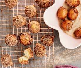 Vegane Quarkbällchen