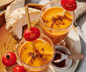 Fruchtiger Tomaten-Shake