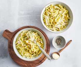 One-Pot-Pasta au jambon