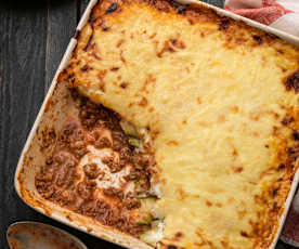 Lasaña de zucchini