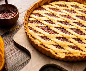 Crostata di scorze di agrumi