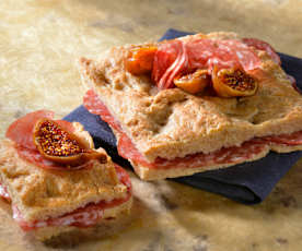 Focaccia à la farine d'épeautre