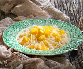 Risotto mango e Parmigiano reggiano