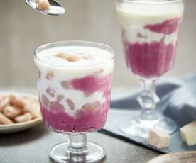 厚芋泥芋圆芋头牛乳