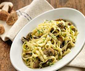 Tagliatelle with Porcini Mushrooms