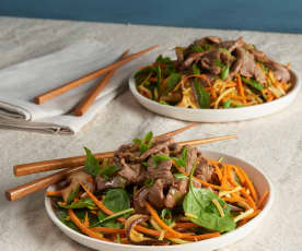 Steak Stir Fry Salad