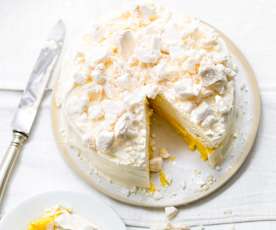 Vacherin à la mangue et à la vanille