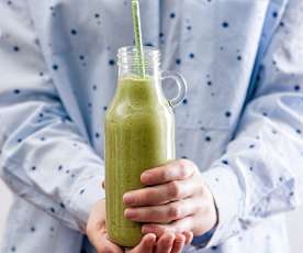 Energetyczny koktajl z siemieniem lnianym i nasionami chia