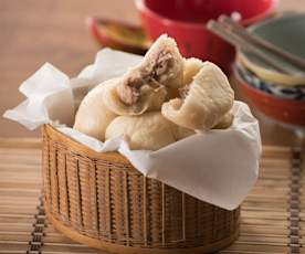 Petits pains farcis au porc (baozi)