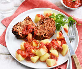 Pastel de carne oriental