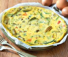 Frittata con verdure