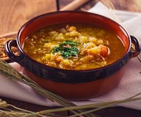 Zuppa di farro contadina