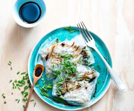 Raviolis vietnamiens vapeur au porc