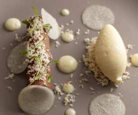 Chocolate and Sesame Ganache