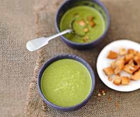 Velouté de cresson à l'ail