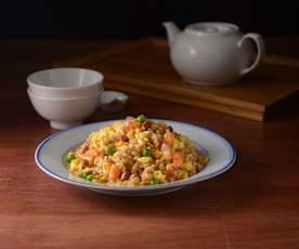 Yang zhou chao fan (Chinese “fried" rice)