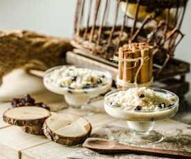 Arroz con leche borracho