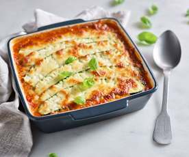 Cuketové lasagne s mletým masem