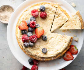 Gâteau protéiné aux pommes