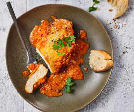 Filets de poitrine de poulet au Metaxa