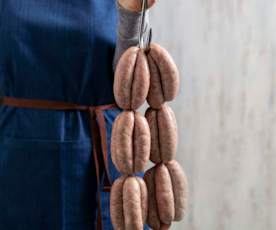 Homemade sausages