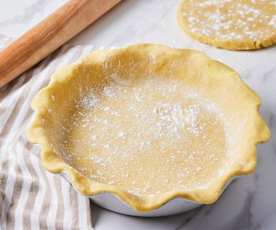 Pâte à tarte double