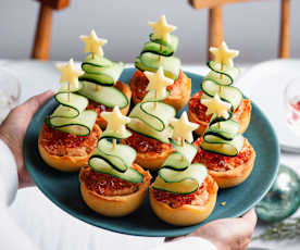 Christbaum-Häppchen