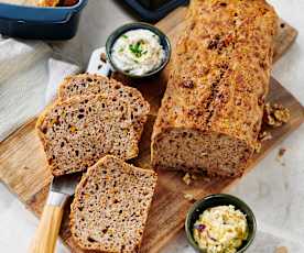 Süßkartoffel-Walnuss-Brot