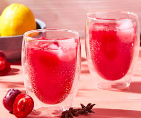 Spiced Plum Lemonade