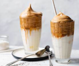 Condensed Milk Dalgona Coffee