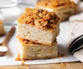 Torta de manteca y chicharrones