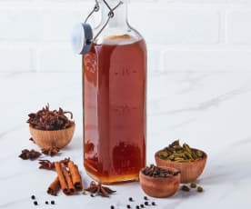 Syrop korzenno-herbaciany do kawy (Chai syrup)