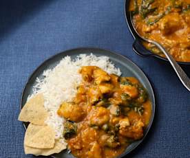 Chicken Curry with Spinach