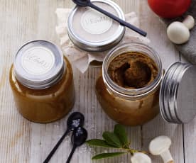 Vegane Gewürzpaste für Gemüsebrühe