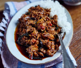 Poulet épicé au gingembre