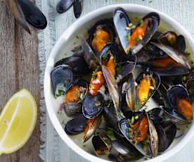 Moules au citron