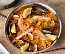 Paella mixta (HESTAN CUE)