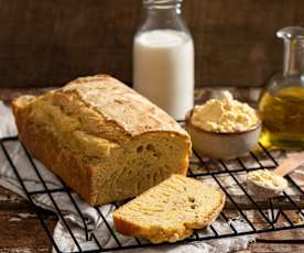 Bezglutenowy chleb kukurydziany