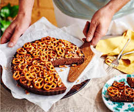 Chocolate and chilli tart