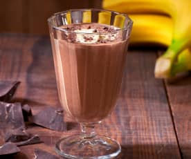 Frullato cioccolato e banana