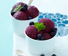 Blueberry Frozen Yoghurt