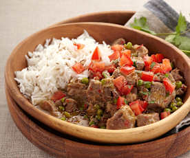 Ragoût express d'agneau épicé