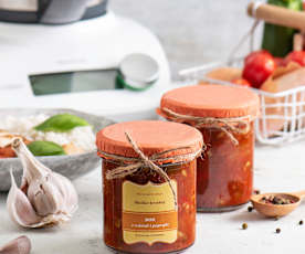 Słodko-kwaśny sos z cukinii i papryki